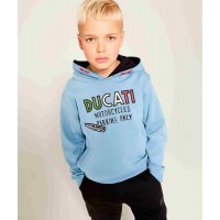 DUCATI BLUE PETROL HOODIE